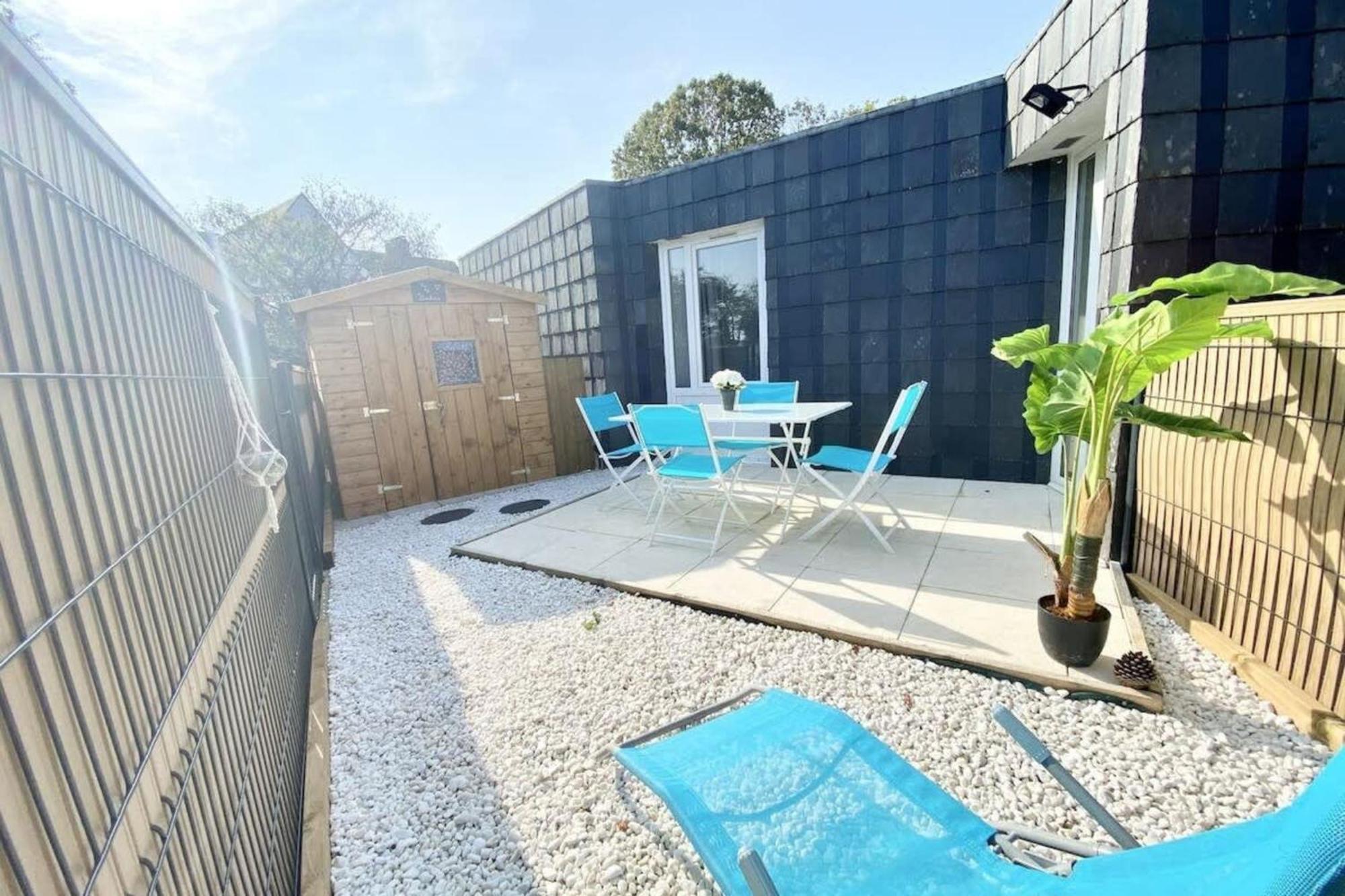 Maisonnette Ultra cosy Bord de mer Terrasse Guidel Eksteriør bilde